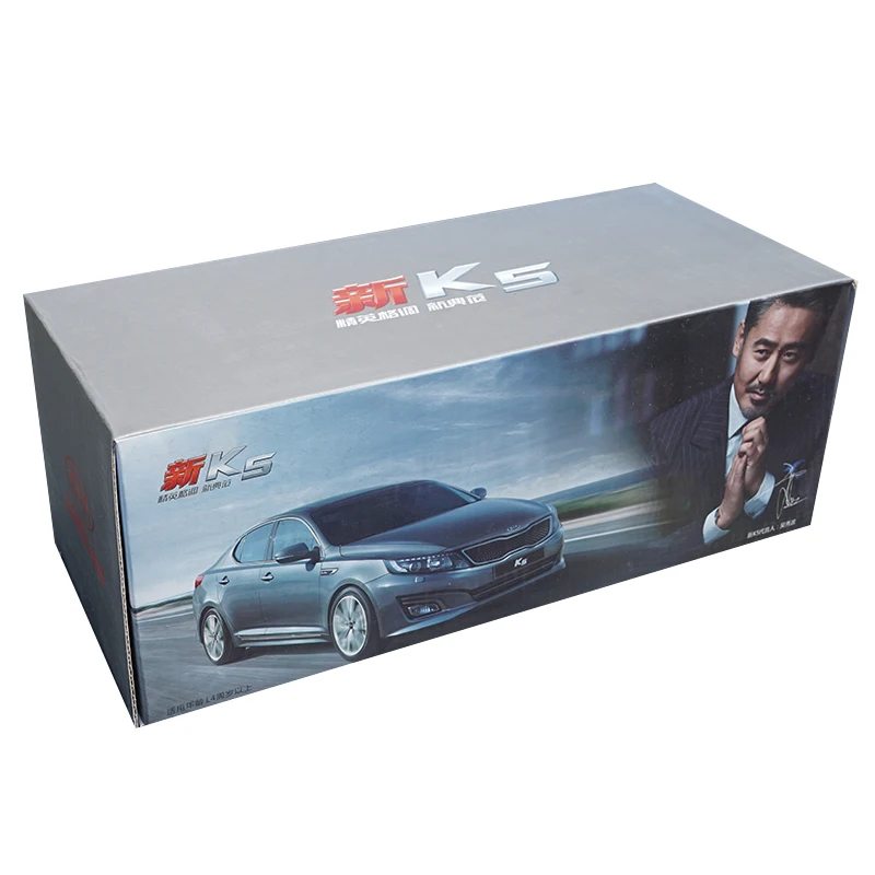 Авторизованный подлинный 1:20 KIA K5S kia K3S Высокая имитационная металлическая модель автомобилей с функцией bluetooth Игрушечная модель