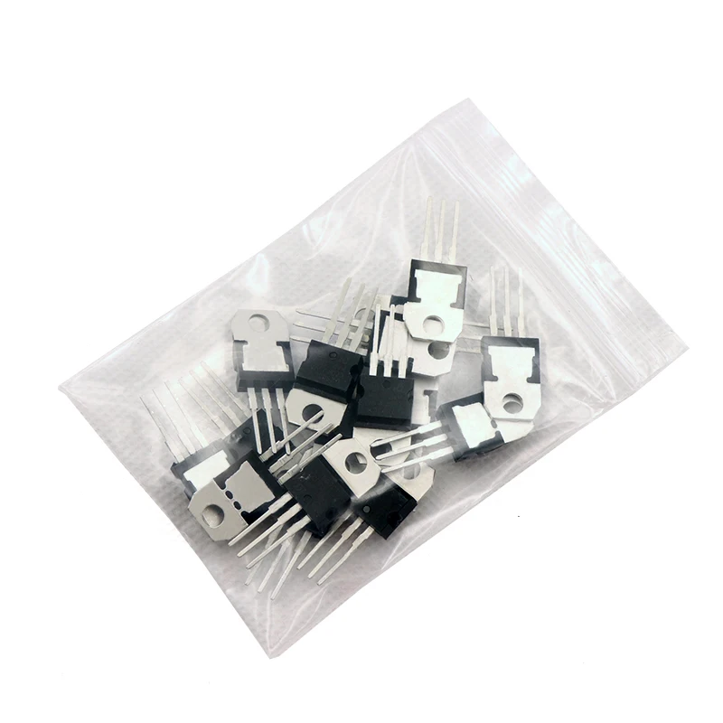 7805 7809 7812 7815 7905 7912 7915 LM317T TO-220 Transistors Kit Voltage Regulator IC 16pcs