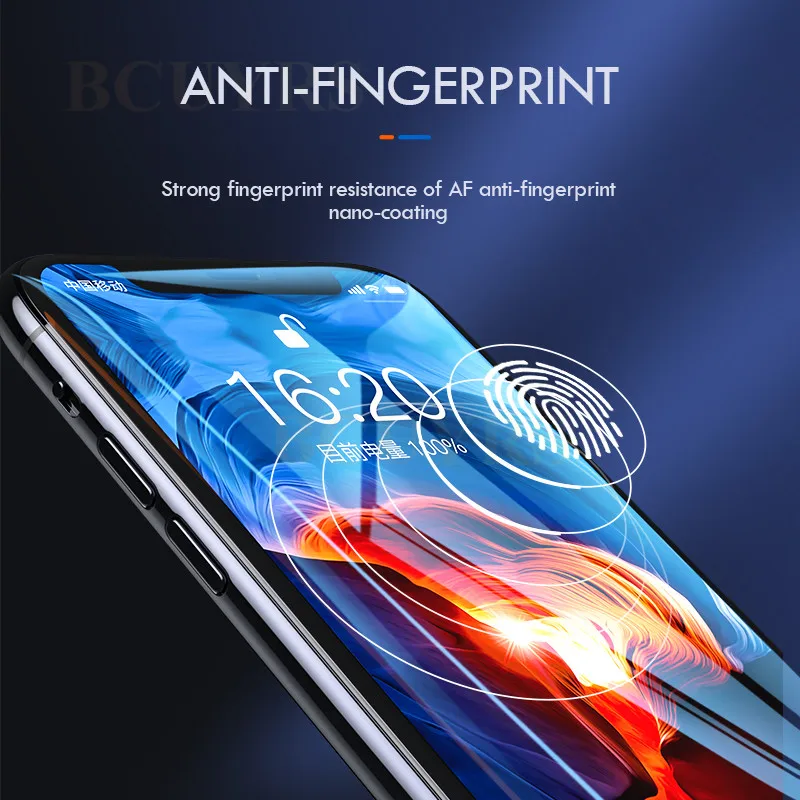 500D 2 в 1 изогнутое закаленное стекло для iPhone 11 Pro Max стекло X XS Max XR Защитное стекло для экрана для iPhone 6 6s 7 8 Plus X