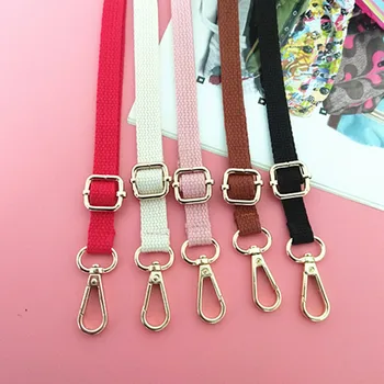 

HJKL Women's bag narrow strap accessories fashion small bag narrow band word bag solid color single shoulder replacement straps
