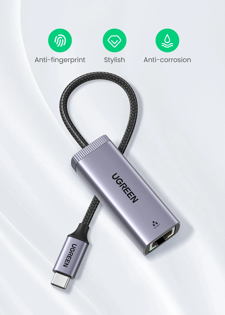 Adaptateur USB C vers Ethernet design