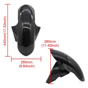 

Carbon Fiber Front Wheel Fender Splash plastic For BMW S1000RR 2009-2018 S 1000 RR front Wheel Hugger Mudguard Splash Guard