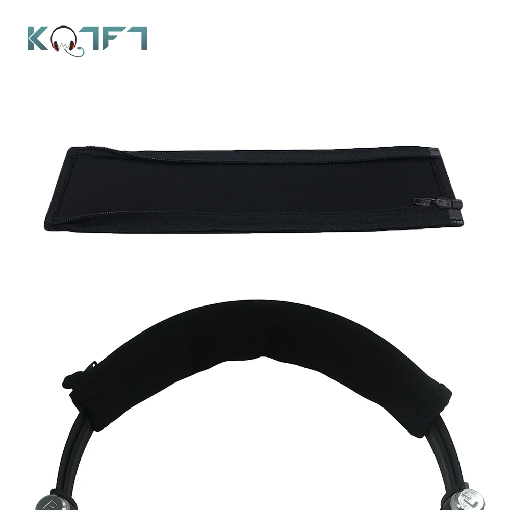 

KQTFT Replacement Headband for Sennheiser HD280PRO HD380PRO Headset Bumper Earpads Parts Earmuff Cover Cushion Cups Sleeve
