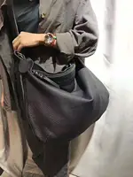 MESOUL Large Capacity Women Shoulder Bags Genuine Leather Handbag Female Messenger Bags Casual Cowhide Crossbody Shopping Bag