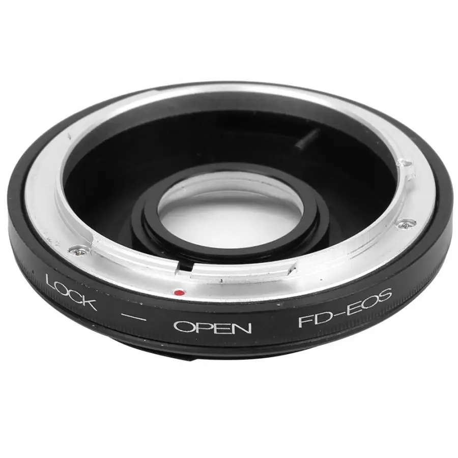 Металлическое Крепление для объектива переходное кольцо для Canon FD объектив для Canon EOS камера со стеклянным адаптером