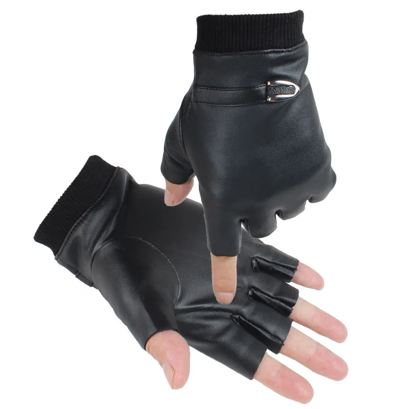 

warm MTB Road Bike Cycling Half Finger Gloves Outdoor Sports Office Driving Riding Convenient half-finger design