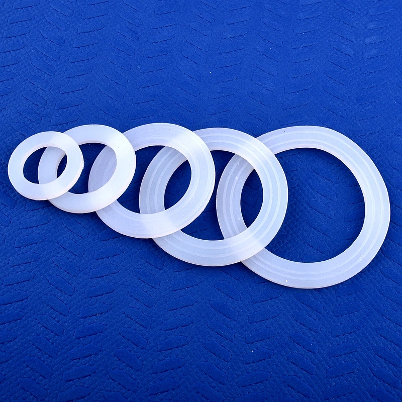 ID 11-50mm OD 19-70mm Food Grade Silicone Gasket Seal Ring Water Dispenser Water Pipe Joint Sealing High Temperature Resistance waterproof rings