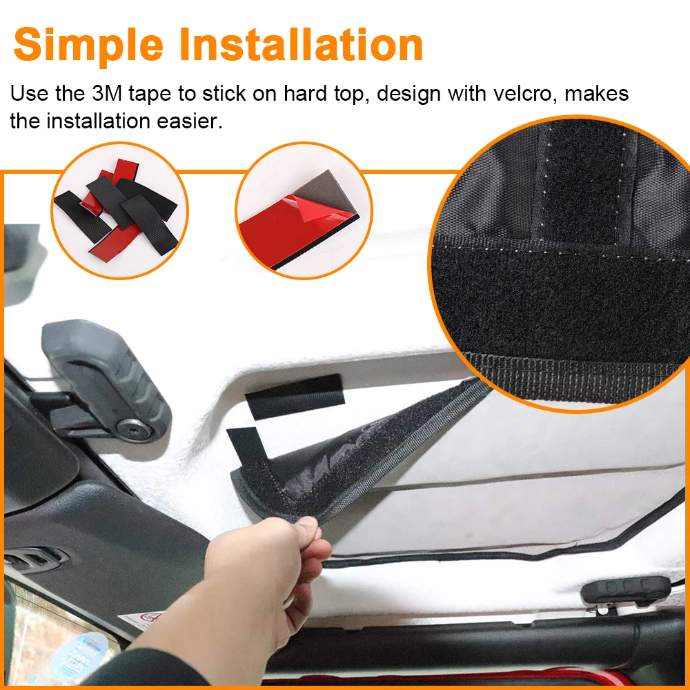 Insulation pads JEEP JL (8)