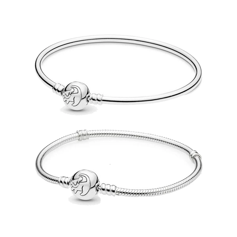 Модные женские оригинальные Diy подсчета шарма сартенес браслет «Симба» 925 серебряные ювелирные изделия подарок на день рождения ривердейл Бохо Bijoux Femme