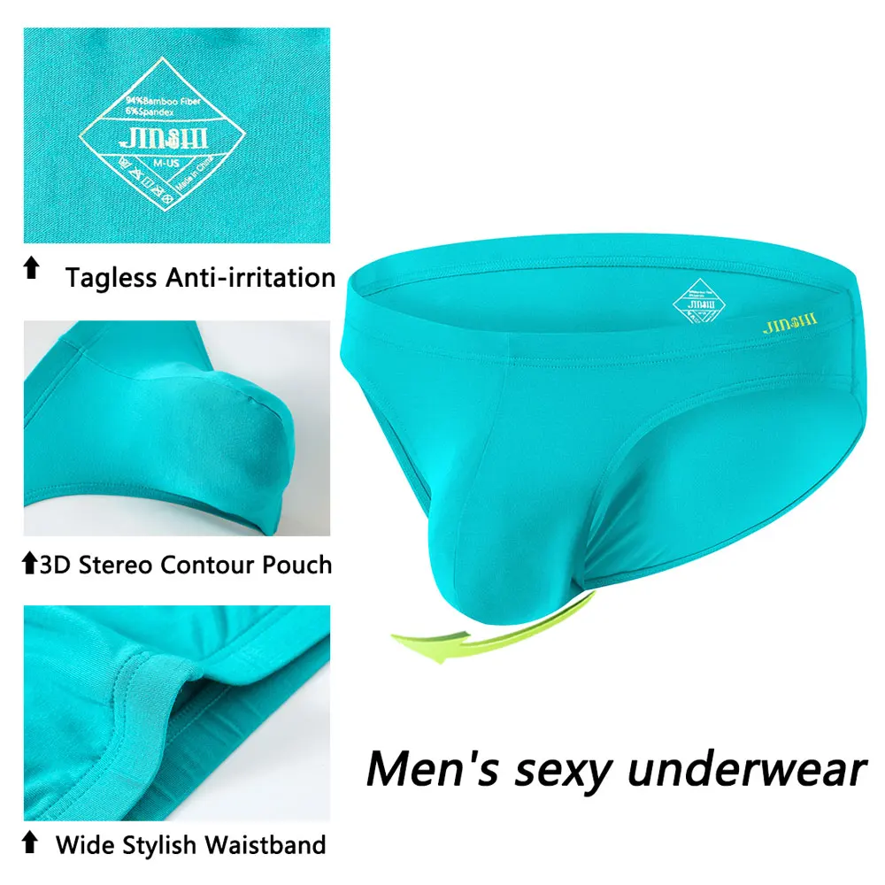 Underwear Men  Sexy Briefs Bikini Sexy Seamless Breathable 1PCS Comfortable Panties
