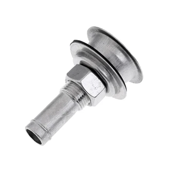 

Marine Grade Stainless Steel Boat Straight Fuel Tank Vent Breather 3/4" Hose