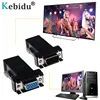 Kebidu RJ45 to VGA Extender Male to LAN CAT5e CAT6 RJ45 Network Ethernet Cable Female Adapter Computer Extra Switch Converter ► Photo 2/6