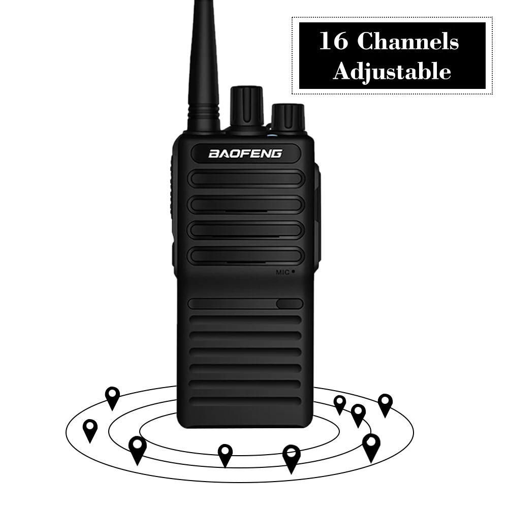 2 шт. BAOFENG BF-888S Plus рация 3000 мАч Мини двухстороннее радио 16CH Pofung приемопередатчик 3000 мАч длительное время ожидания