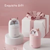 280ML Cute Deer Air Humidifier Aroma Essential Oil Diffusor Ultrasonic USB Fog Sprayer Home Office Purifier with Colorful Lights 2