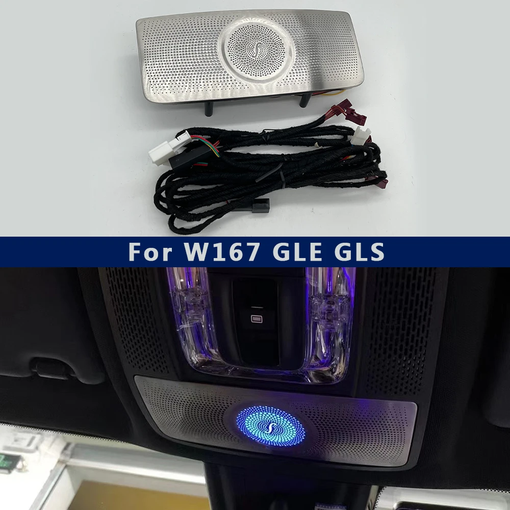 Чехол со светодиодсветодиодный подсветкой для Mercedes Benz W167 AMG GLE GLS 2020 64 цвета |