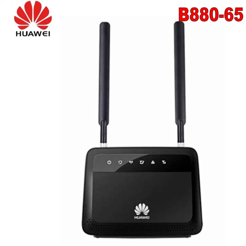 Мобильный беспроводной маршрутизатор Huawei B880 65 LTE FDD 900/1800/2100/2600Mhz TDD2300/2600Mhz|router modem|wifi