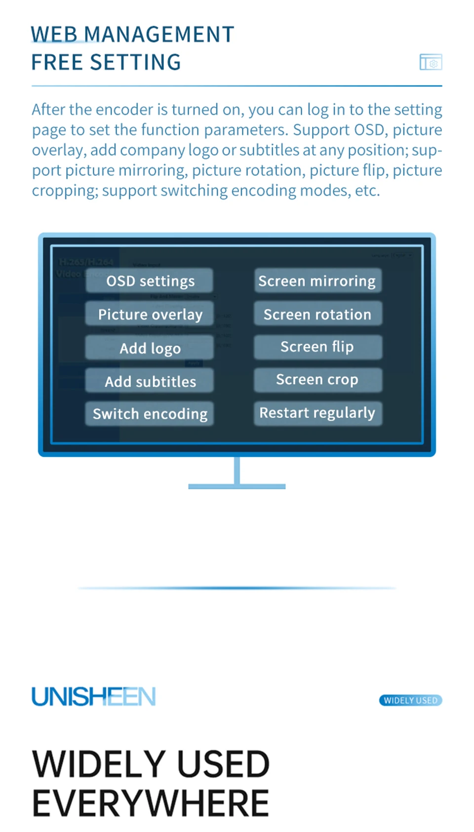 HDMI Video PTZ 485 NDI HX Encoder 1080p H.265 264 Rtmps Live Streaming IPTV Wowz