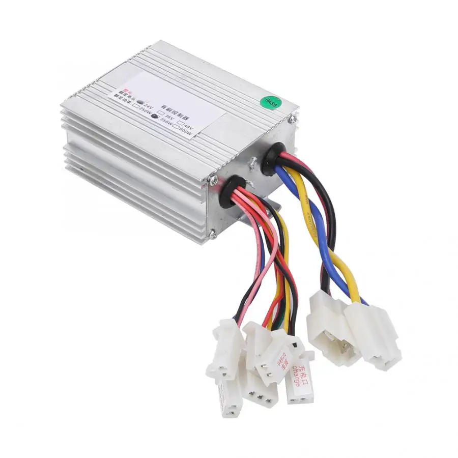 Электрический контроллер для мотороллера 24V36V48V60V 350W450W500W750W800W1000W электровелосипед Матовый контроллер электровелосипеда трехколесный велосипед запчасти