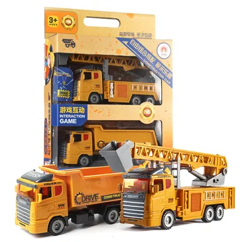 

Project Toy Package Box Car Model Disassembling Simulation Inertia Engineering Vehicle Plastic Simulation Truck Gift For Kids