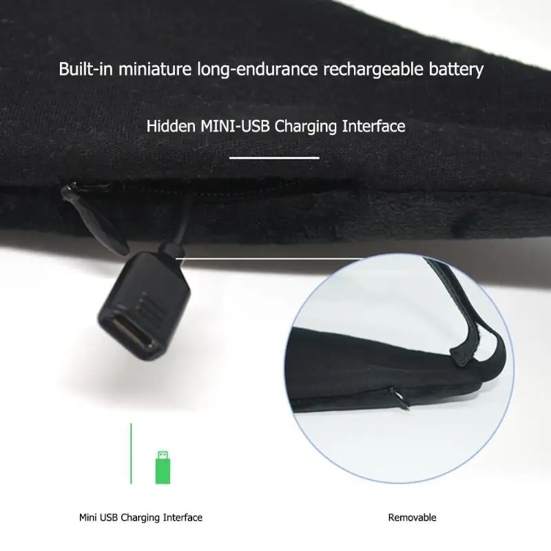 YR-02 маска для глаз беспроводные Bluetooth музыкальные стерео наушники для сна