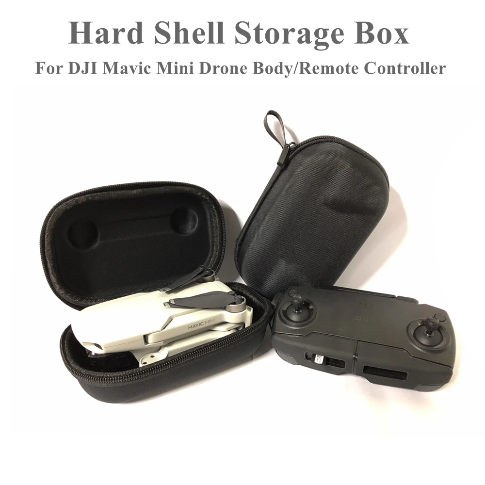 Flash Sale WSM Mavic Mini Remote Controller Drone Body Storage Bag Case Portable Protective Handbag Hard Shell Box For DJI Mavic Mini Accessory 