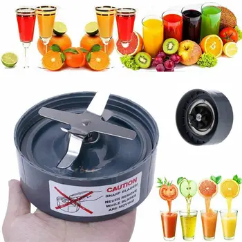 

6 Fin Blender Crossblades Botton Base Juicer Mixer Accessories Spare Assembly Replacement Compatible For Nutri 600W/900W Bullet