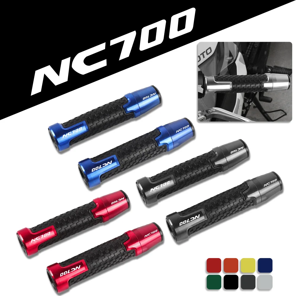 

For Honda NC700 S X 7/8 22MM Motorcycle Aluminum Handlebar Grips Handle Bar Cap End Plugs NC700S NC700X NC 700 S X Accessories