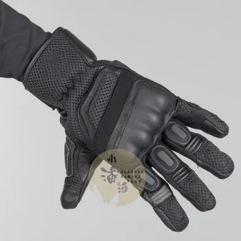 

New Arrival Mens Leather Gloves Black Motorbike Gants Motocross Motorcycle Moto Racing Glove