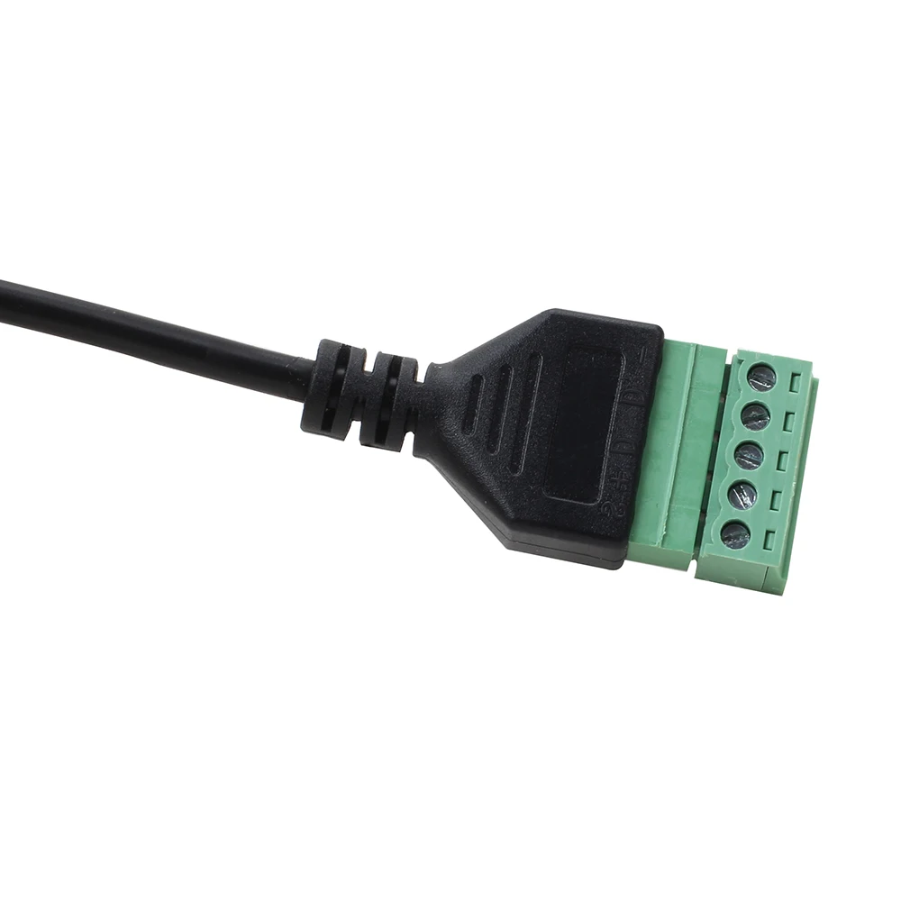 MICRO female до 5 pin Зеленый терминал пайка кабель Трансмиссия сигнала удлинитель USB разъем DIY ручной передачи