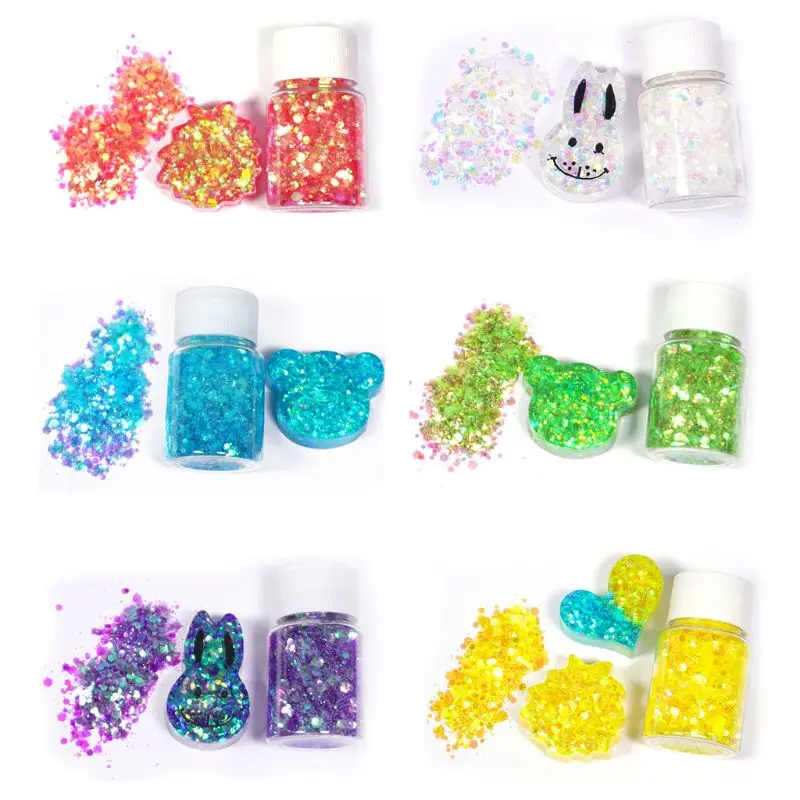 

Shiny Mixed Glitter Sequins DIY Crystal Epoxy Resin Mold Fillings Jewelry Making