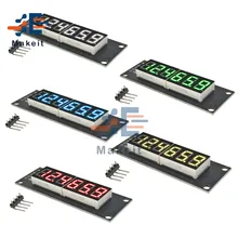 Module de Tube numérique à 7 Segments, 0.56 pouces 0.36 pouces, bleu jaune blanc vert rouge, panneau d'affichage LED TM1637