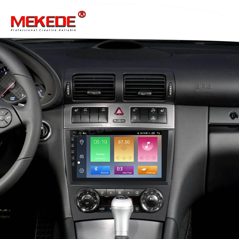 4G LTE android10.0 4G+ 64G Автомобильный мультимедийный gps навигатор радио плеер для Mercedes Benz W203 C180 C200 C220 C230 C240 C250 W209