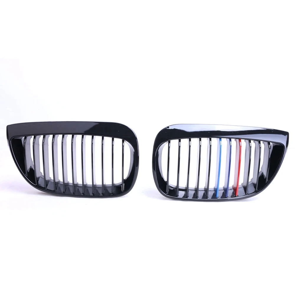 for BMW E81 E87 M Sport 1 Series 04-07 Style Kidney Grille Matte/Gloss Black |