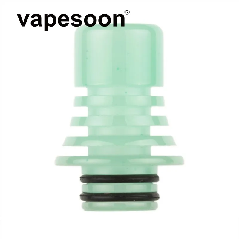 Подсвечивающий длинный 510 MTL капельный наконечник для Kayfun Prime Nite DLC MTL/Prime V3 V4 Lite Plus пять пешек - Цвет: Green