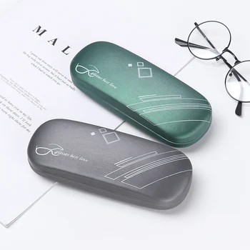 

Fashion Portable Unisex Glasses Box Leather PU Myopia Glasses Case Sunglasses Reading Eyewear Case Containers Eyewear Protector