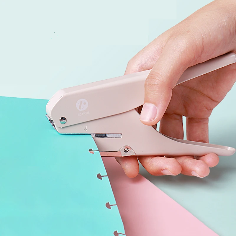 

Puncher Mushroom Hole Notebook Scrapbooking Hole Puncher Manual Book Loose-leaf Manual Punching Machine Paper Hole Puncher