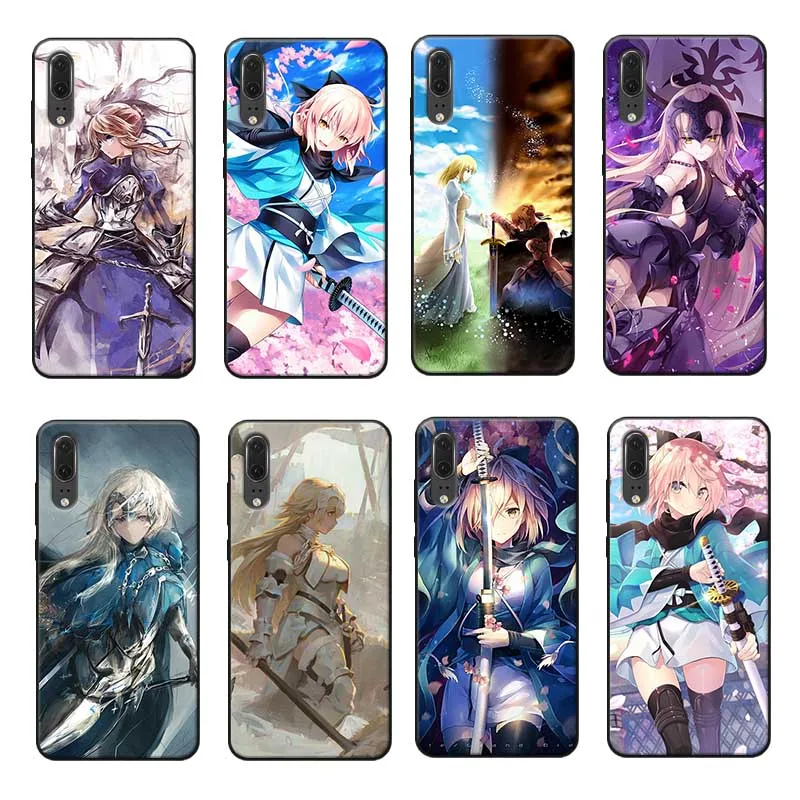 Для huawei mate 30 pro p20 p30 20 lite Прозрачный мягкий силиконовый чехол для телефона Fate Series