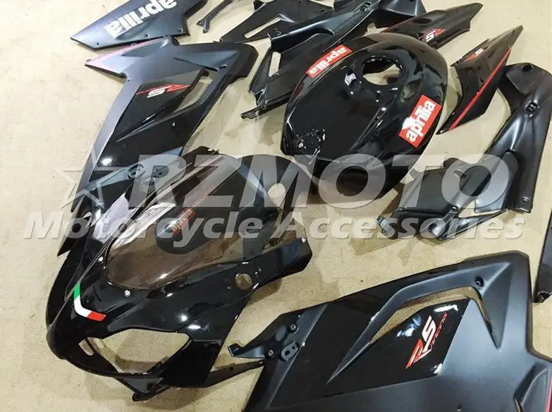 4 подарки ABS Инжекционный обтекатель комплект подходит для Aprilia RS125 06 07 08 09 10 11 RS4 RSV 125 2006 2011 Обтекатели набор черный Прохладный