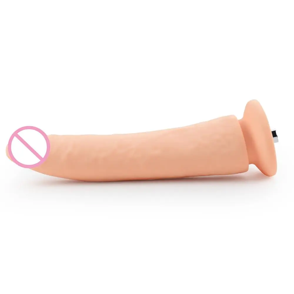 ANNGEOK Large Thick Dildo Sex Machine Attachment Male Penis Machine Gun Accessory Anal Dildo for Women AN-R8