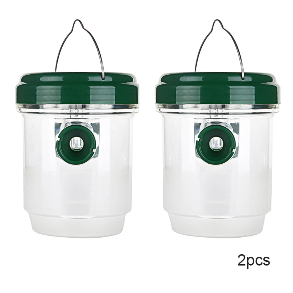 Green 2PCS Ловушка для ОС Catcher на солнечных батареях многоразовый Ультрафиолетовый светодиодный светильник для пчел мух жуков 669 - Цвет: Green 2PCS