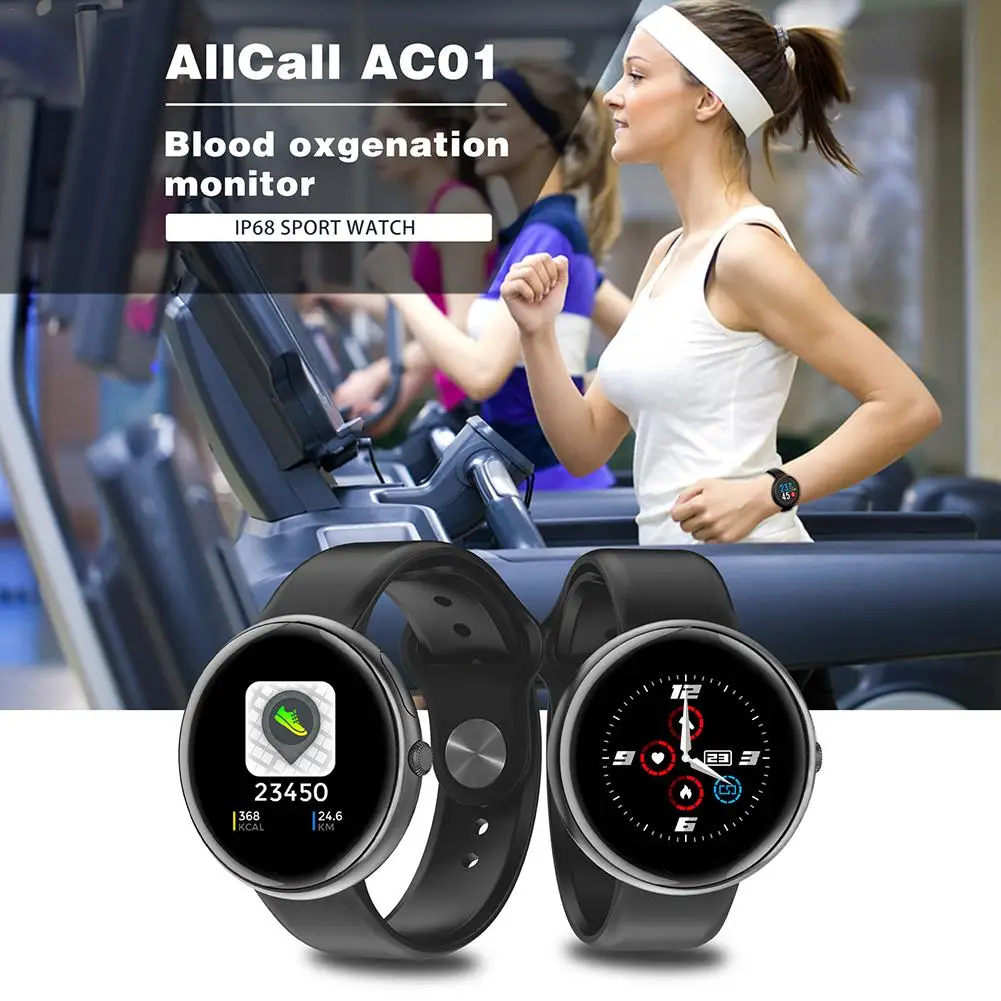 AC01 Смарт-часы с монитором сердечного ритма ЭКГ кровяное давление IP68 фитнес-трекер Wrisatband Bluetooth Смарт-браслет