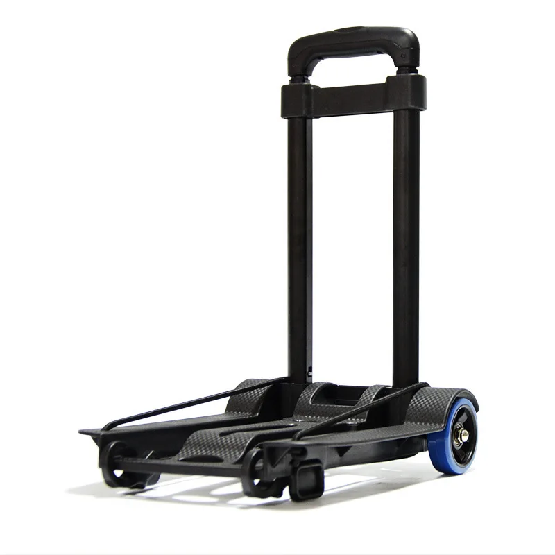 

SOURCE Manufacturers Direct Selling Iron Trolley Luggage Trolley Folding Portable Grocery Shopping Light Barrow Home Daily Use