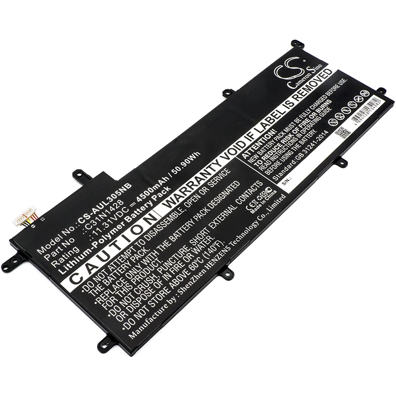 Cameron sino 4500 мАч аккумулятор для Asus Zenbook UX305LA Zenbook UX305UA, C31N1428