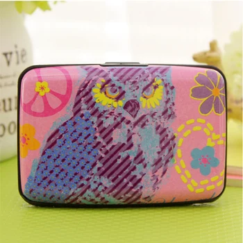 

Plastic Card Case Owl Credit Card Business Card ID Card Holder