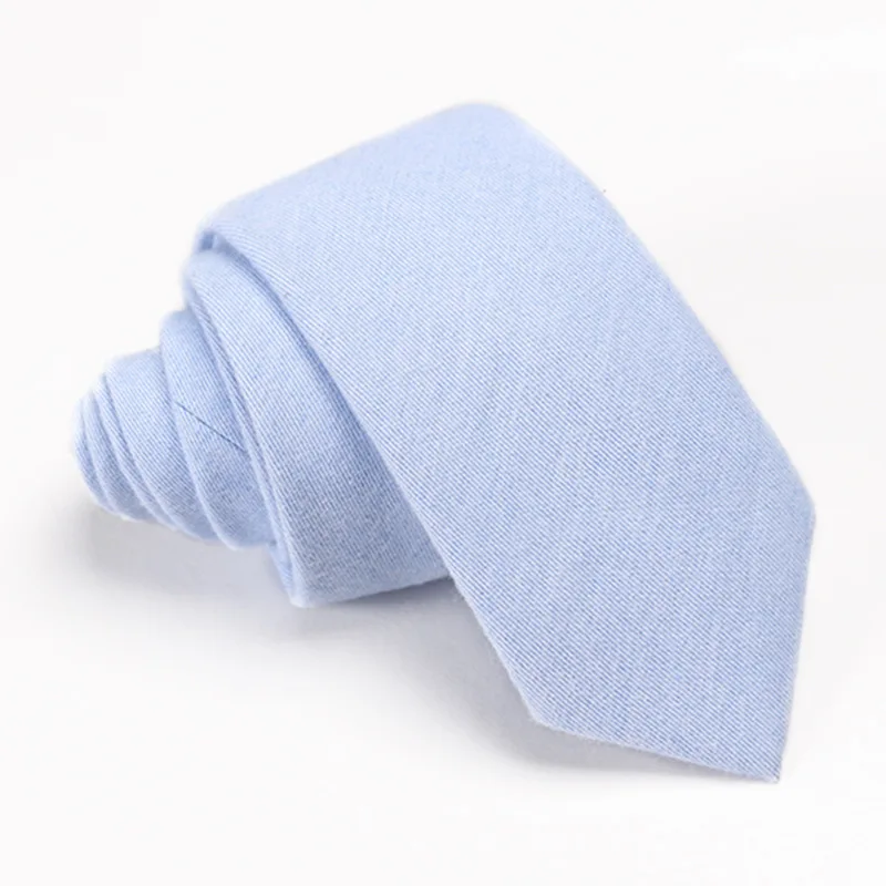 Имитация шерсти галстук сплошной цвет хлопок галстук для мужчин и женщин матовый мягкий Повседневный 6 см галстук сплошной цвет Модный