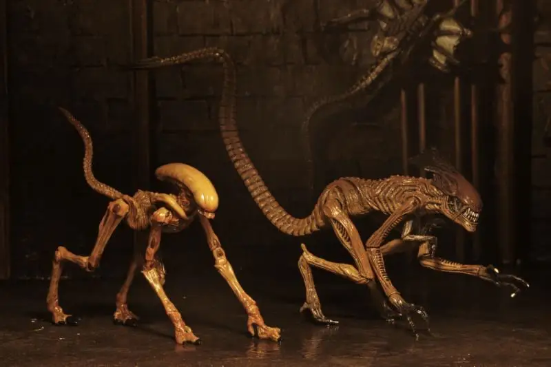 6 дюймов Оригинальный инопланетянин NECA Vs фигура хищника Facehugger Dog Alien 3 Deluxe Creature Pack