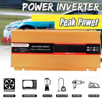 

Auto Inverter Car Inverter Portable Solar Power Inverter Transformer Outdoor DC24V To AC220V Modified Sine Wave