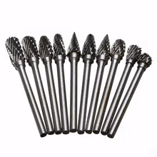 Best Price 10Pcs 1/8" 3mm Shank Tungsten Carbide Burr Bits Rotary Cutter Files CNC Engraving Tool Set For Woodworking Rotary Tools Best Price 10Pcs 1/8" 3mm Shank Tungsten Carbide Burr Bits Rotary Cutter Files CNC Engraving Tool Set For Woodworking Rotary Tools
