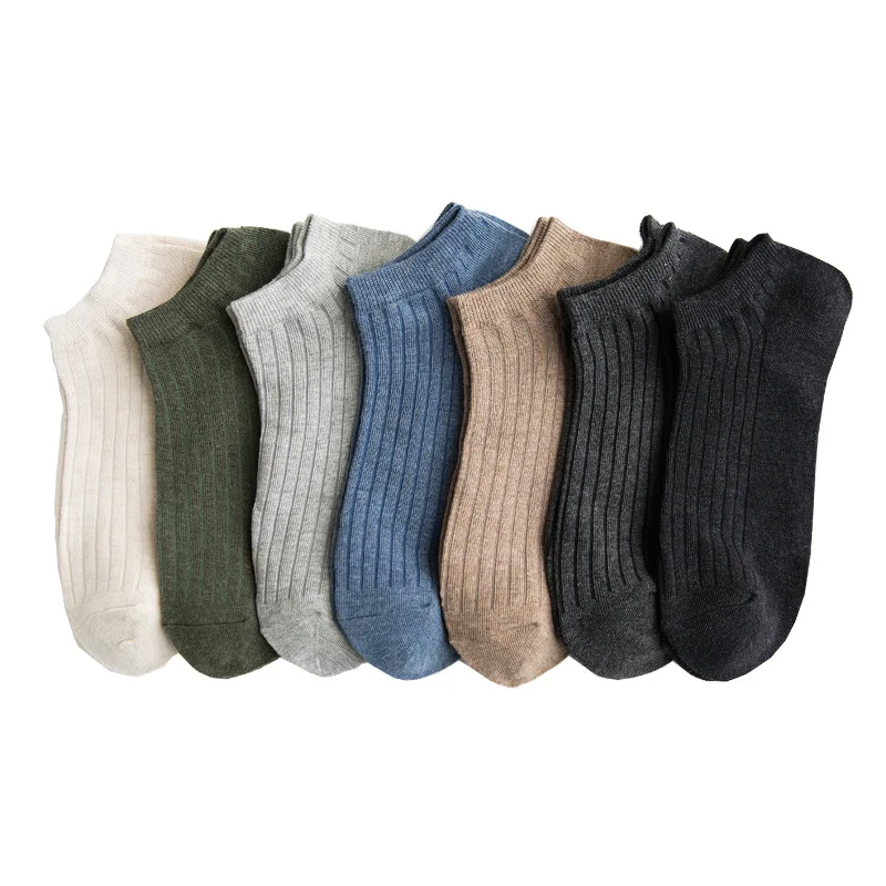 

Spring Autumn New Men Cotton High Quality Casual Breathable Socks Fashion Busines Male Sweat - Absorbing Odor - Resistant Socks