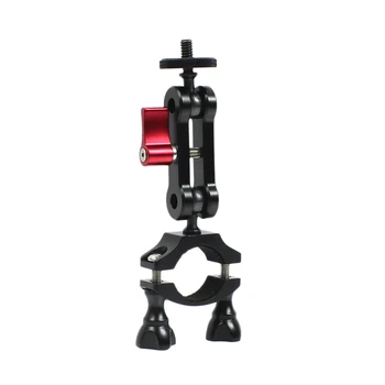 

Motor Bicycle Handlebar Mount Holder Clip 360 Degree Rotation For GOPRO Sports Camera Parts